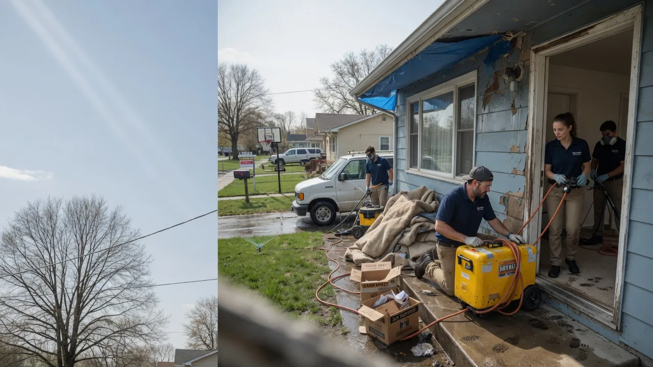Basement Flood Cleanup in Stockett, MT near me